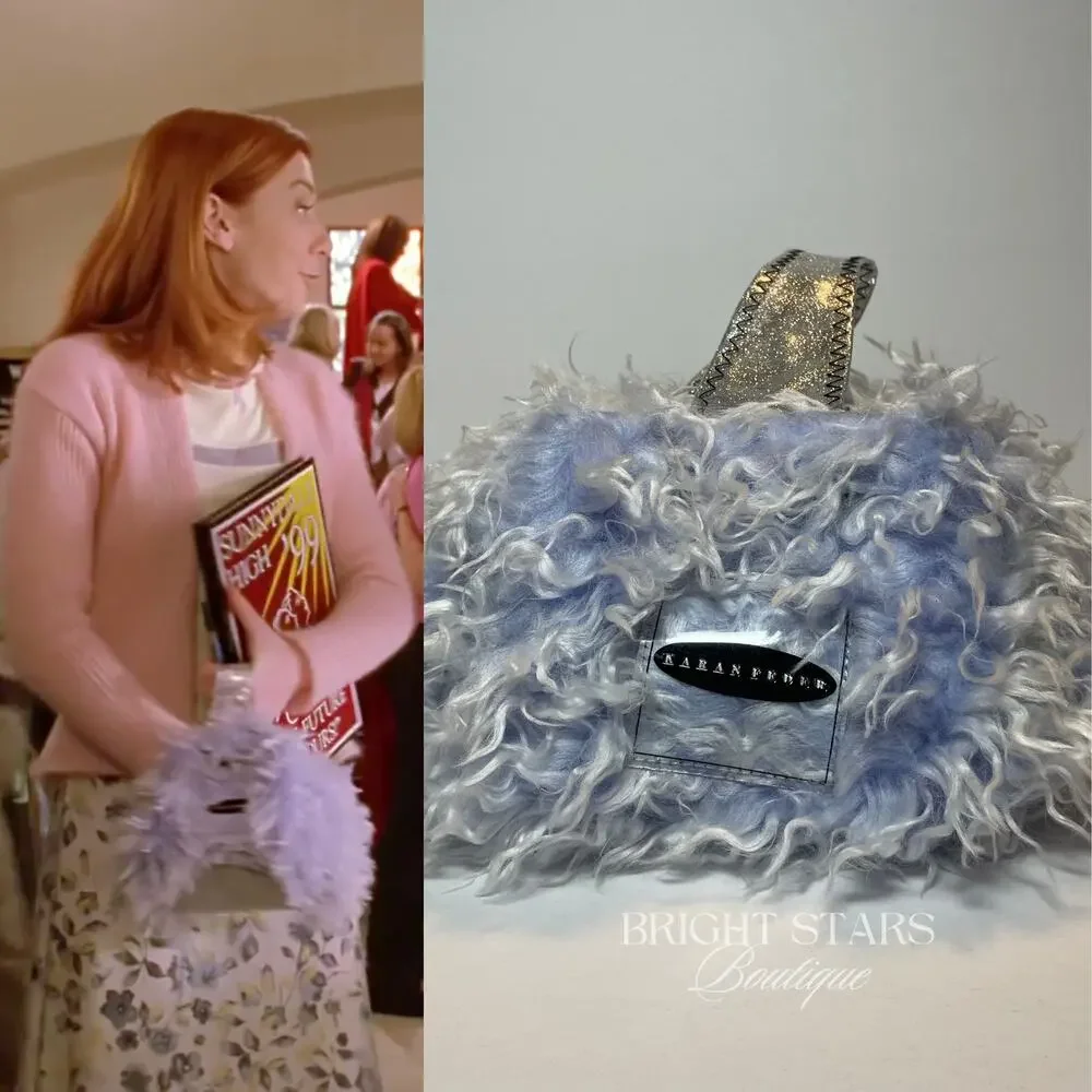 Extremely Rare Faux Fur Bag ASO Willow Rosenberg Buffy The Vampire Slayer BtVS - Picture 1 of 9